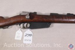 Mauser Model 1898 7.92 x 57 MM Rifle Argentine Mauser Carbine with 17 inch barrel. Ser # B0423