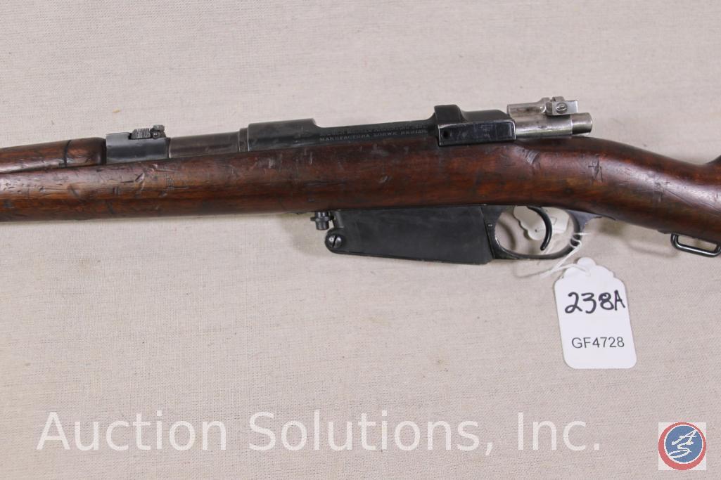 Mauser Model 1898 7.92 x 57 MM Rifle Argentine Mauser Carbine with 17 inch barrel. Ser # B0423