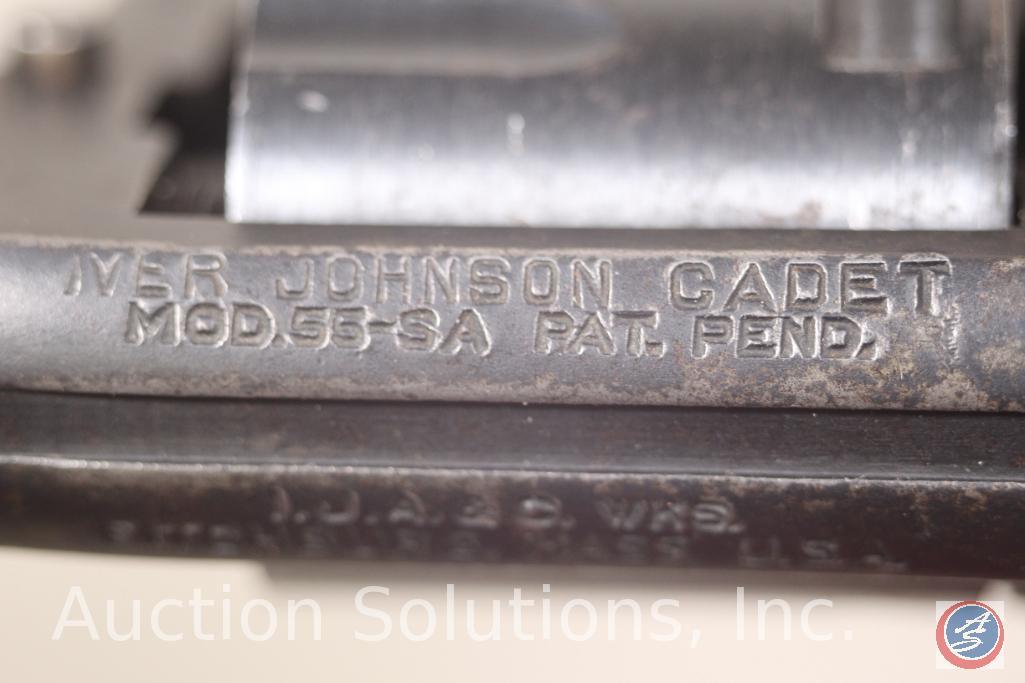 Iver Johnson Arms and Cycle Works Model 55-SA Cadet 38 S & W Revolver Double Action Revolver with 2