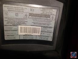 RCA Color Trak Plus TV(Model F25655BC, JVC Ultra Spec Drive VCR with Owners Manual and Remote (Model