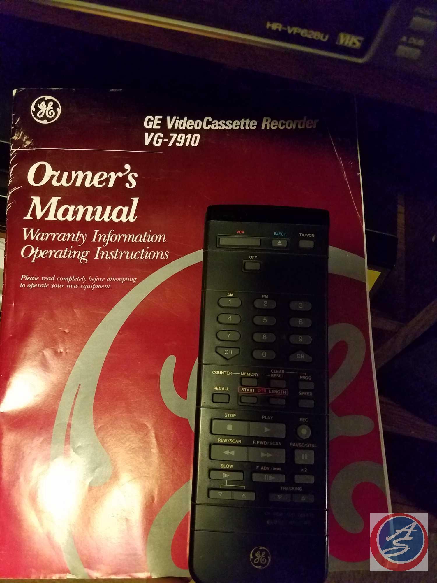 RCA Color Trak Plus TV(Model F25655BC, JVC Ultra Spec Drive VCR with Owners Manual and Remote (Model