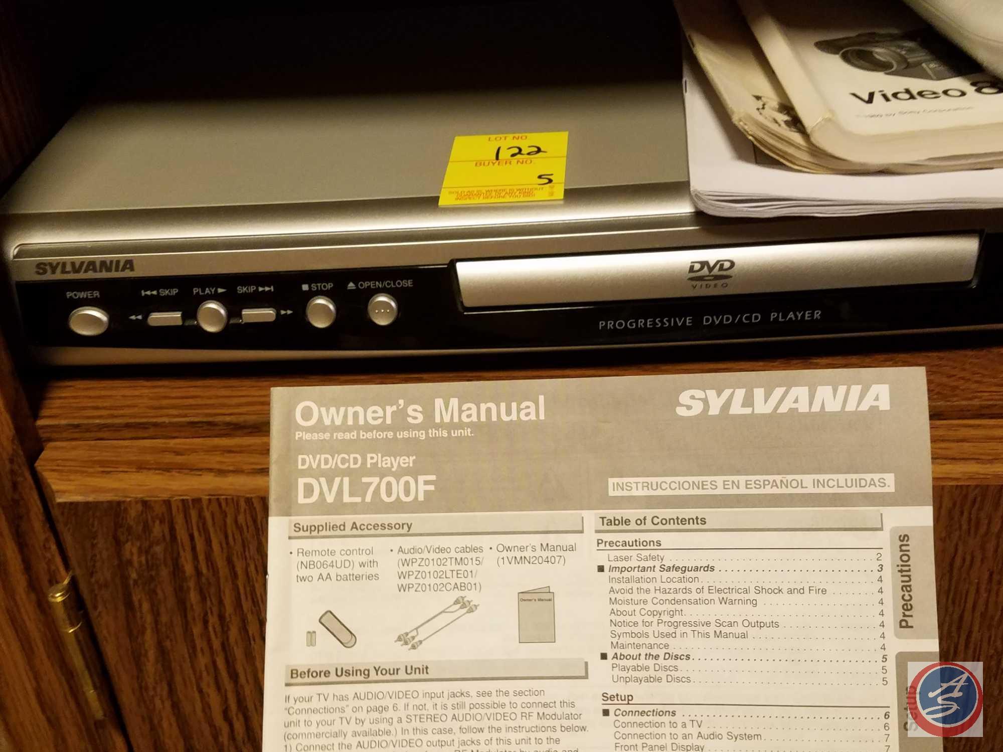 RCA Color Trak Plus TV(Model F25655BC, JVC Ultra Spec Drive VCR with Owners Manual and Remote (Model