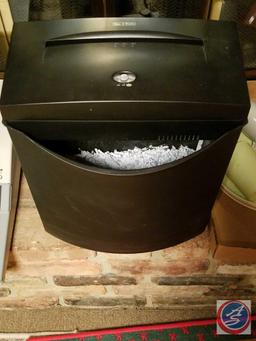 Contents of Mantel Including Paper Shredder, Smith Corona