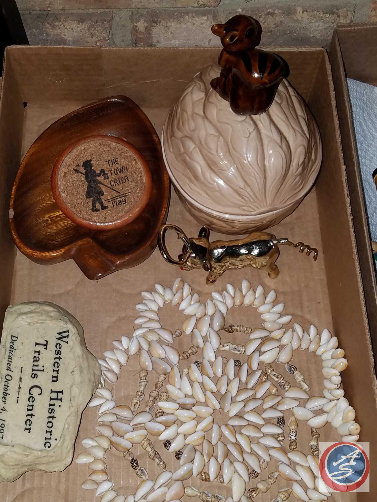 Contents of Mantel Including Paper Shredder, Smith Corona