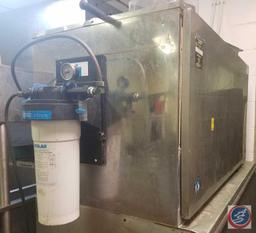 Hoshizaki Cube Star Ice Machine with Filtration System Measuring 49 X 28 X 28 (Model KM-1600SRE)