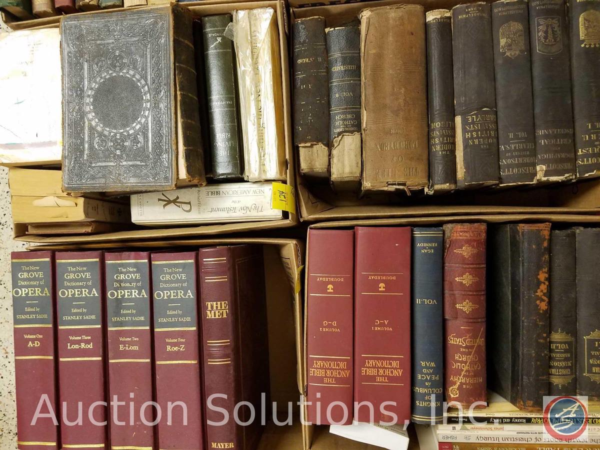 The New Grove Dictionary of Opera Volume 1-4, Believing in Myself, Grace at the Table, Vintage Books