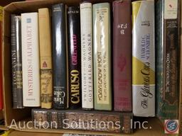 Books Including titles such as: A Gentle Madness, Mysteries of the Alphabet, The Great Lingers,