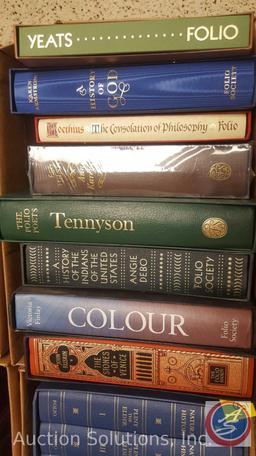 Books Including titles such as: A Traveler's Christmas, The Campaigns of Alexander (New in Box),