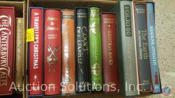 Books Including titles such as: A Traveler's Christmas, The Campaigns of Alexander (New in Box),