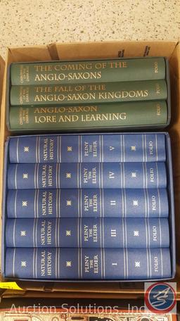 Books Including titles such as: A Traveler's Christmas, The Campaigns of Alexander (New in Box),