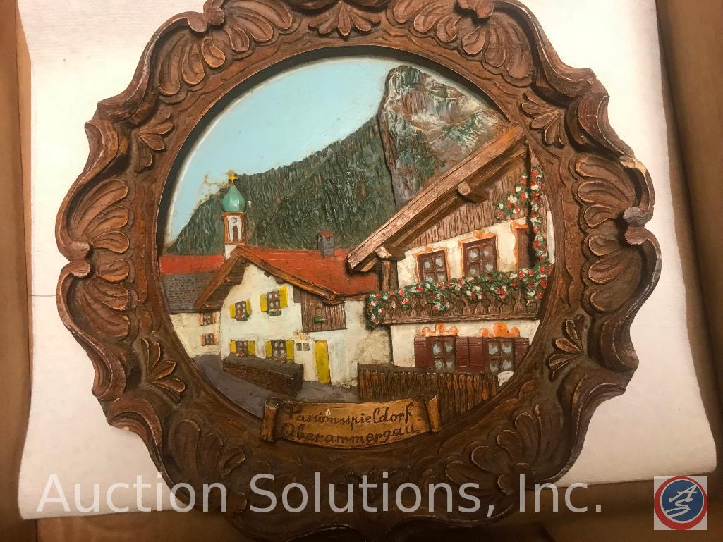 Assorted Collectible Plates Including Plate Marked Kaiser 1970 Limited Edition Passionsspiele?and
