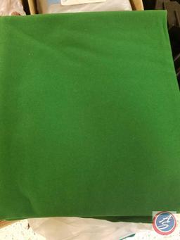 (3) Green Billiard Cloth Sets