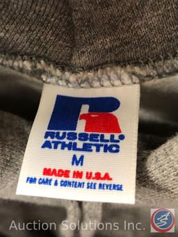 (4) Adult Grey Hoodies in Assorted Sizes