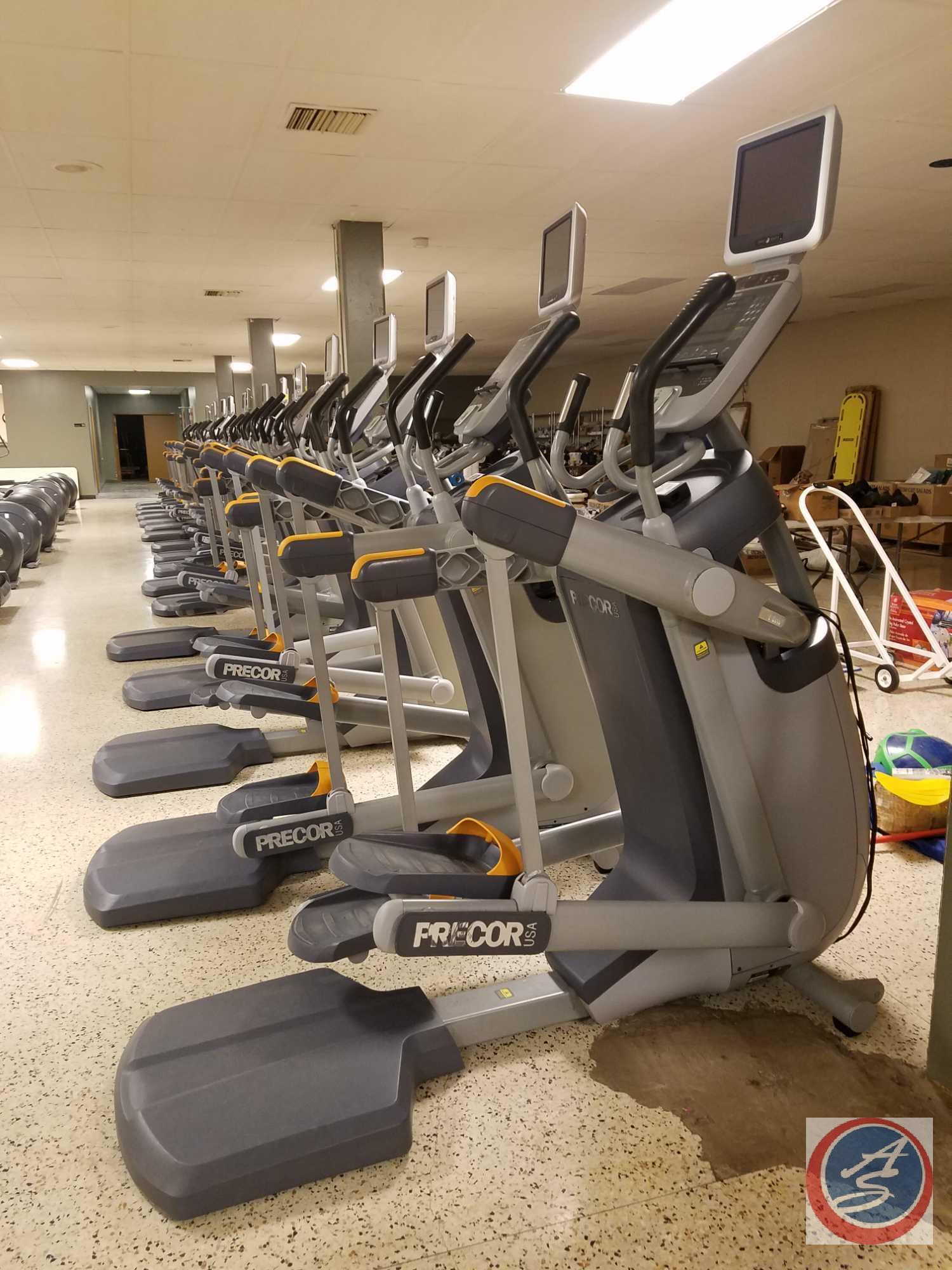 Precor AMT 100i Adaptive Motion Trainer w/ 12 in. Cardio Theater Display (Model A927I01090015)