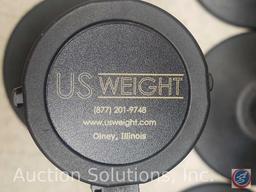 (6) U.S. Weight Sentry Stanchion with 7.5 Foot Retractable Belt- Easy Connect Assembly, (1)