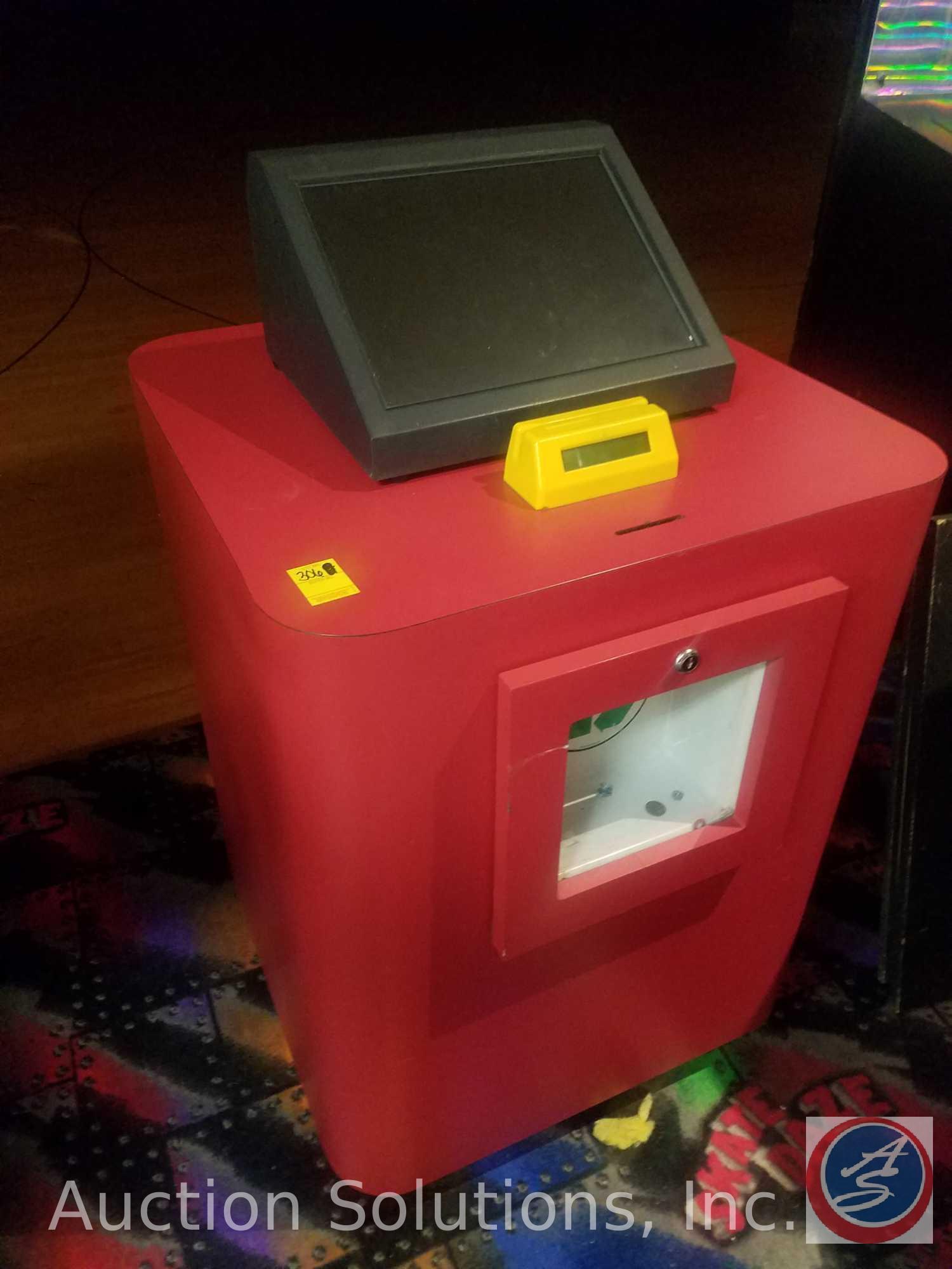 Embed Cashless Kiosk Card System (2) Kiosks, (3) Antennas, Server with Software {{DOES NOT INCLUDE