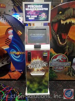 Embed Cashless Kiosk Card System (2) Kiosks, (3) Antennas, Server with Software {{DOES NOT INCLUDE