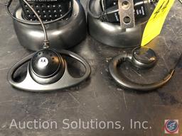 (2) Motorola CLS 1110 Walkie Talkies With Ear Pieces