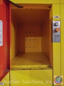 American Locker Security Systems Coin Operated Lockers, Five Tier Triple Wide, 15 Per Section 36" x