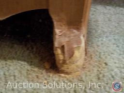 Pantry Cabinet 19" x 15" x 59 1/2" {{PUPPY CHEW MARKS ON ONE LEG}}, Plastic Bag Holder Bird House