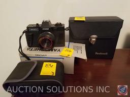 Yamasheta 35 MM Camera with Original Case, Ultronic Panoramic Film Camera with Case, Empty