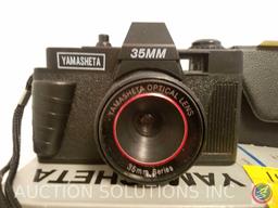 Yamasheta 35 MM Camera with Original Case, Ultronic Panoramic Film Camera with Case, Empty