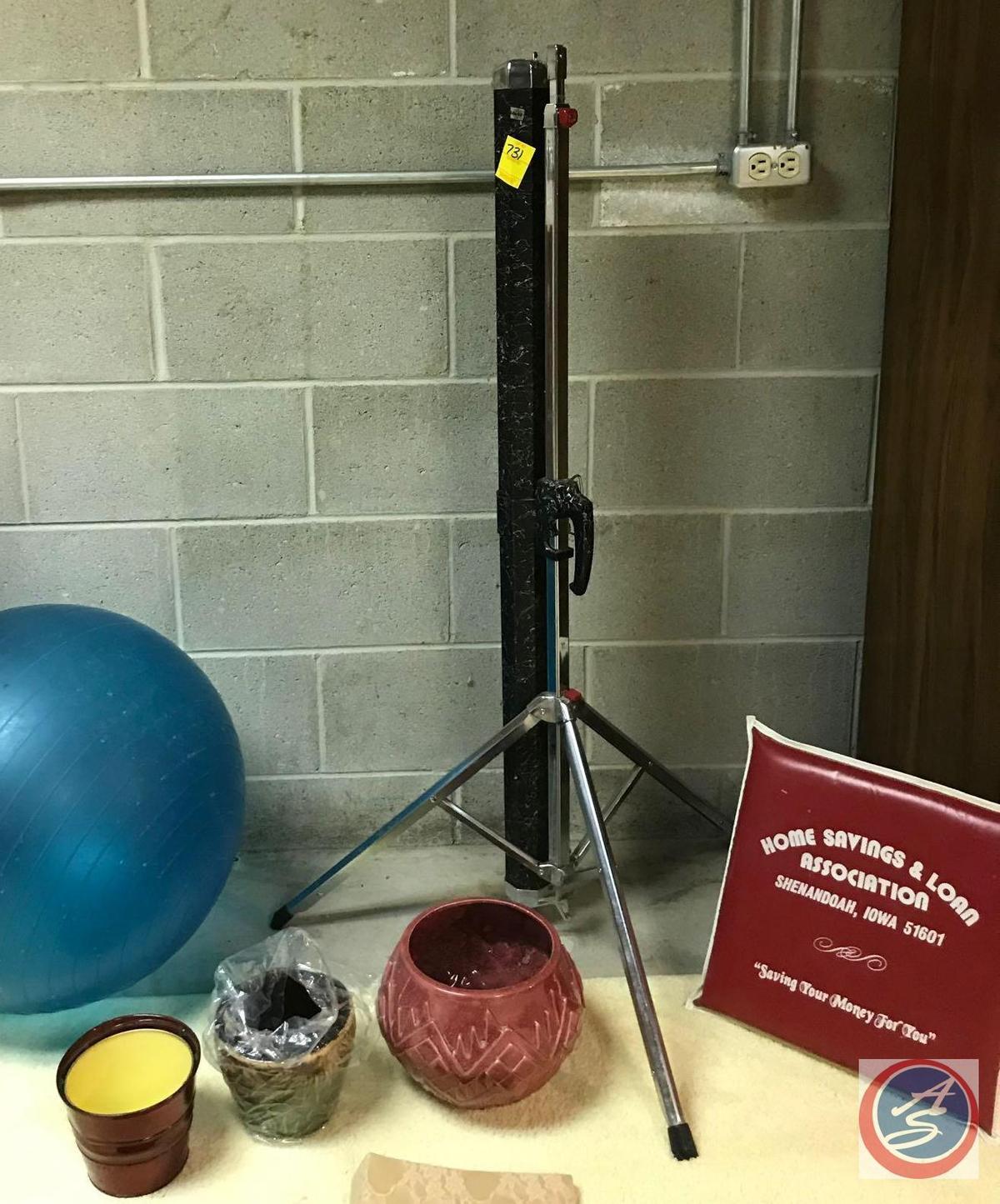 Da-Lite Wonder Lite Projector Screen, Exercise Ball,, Photo Albums, More