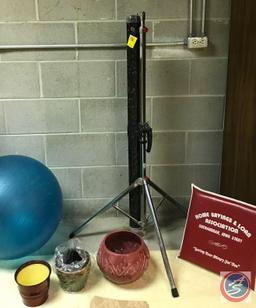 Da-Lite Wonder Lite Projector Screen, Exercise Ball,, Photo Albums, More