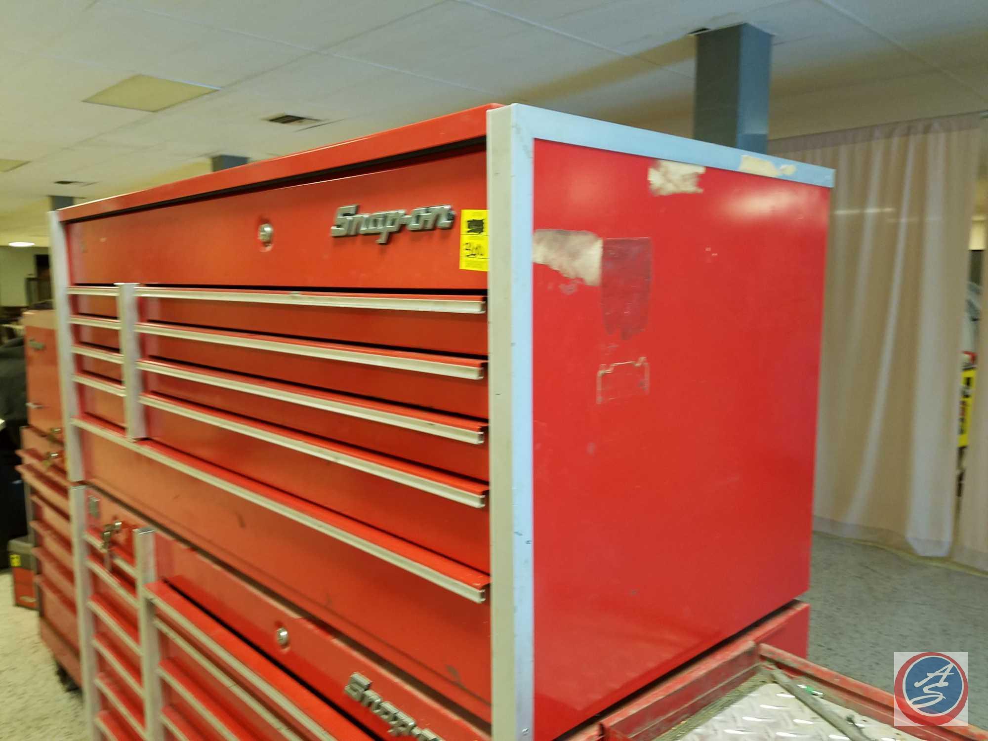 Snap-on KR690 Locking 9-Drawer 51 inch wide Top Tool Box w/ Keys.