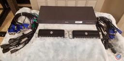 W7940 Dell 0X1X8 IP KVM Switch, Dell ELL UF366 USB Server Interface Pod KVM Cables, Dell PS/2 Server