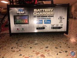 Peak Performance Battery Charger 55 AMP Engine Start 12 Volt Automatic ON/OFF Model No. PKCoCG