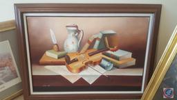 Framed Print "National World War II Memorial" by Michael McCann 30 1/2" x 25 1/2", Framed Print 41"