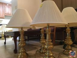 (4) Table Lamps w/ Shades