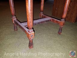 Vintage H.T. Cushman Mfg. Co. (1) Door Smoking Stand 11"x10"x24" and a (1) Door/(3) Shelf Pressed