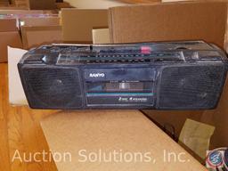Macrame Jute Twines, Sanyo Model M7024A Boom Box, Rings, Lace Curtains, More