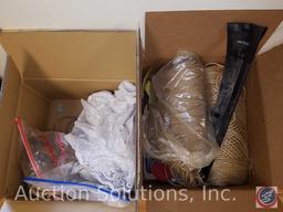 Macrame Jute Twines, Sanyo Model M7024A Boom Box, Rings, Lace Curtains, More