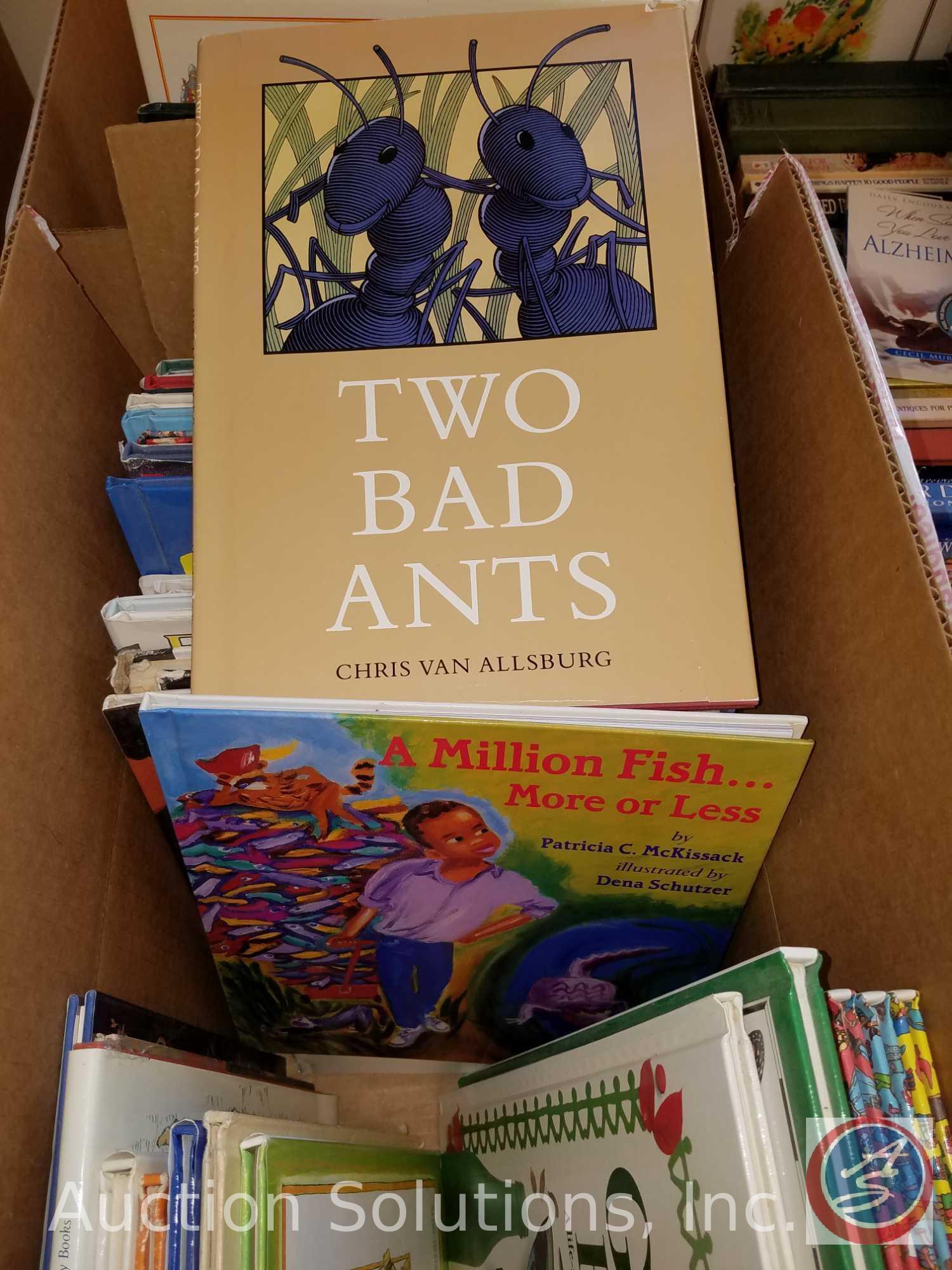 Books Incl. "The Great Where's Waldo", "One Bad Apple", "Papa, My Father", "Guess What", More