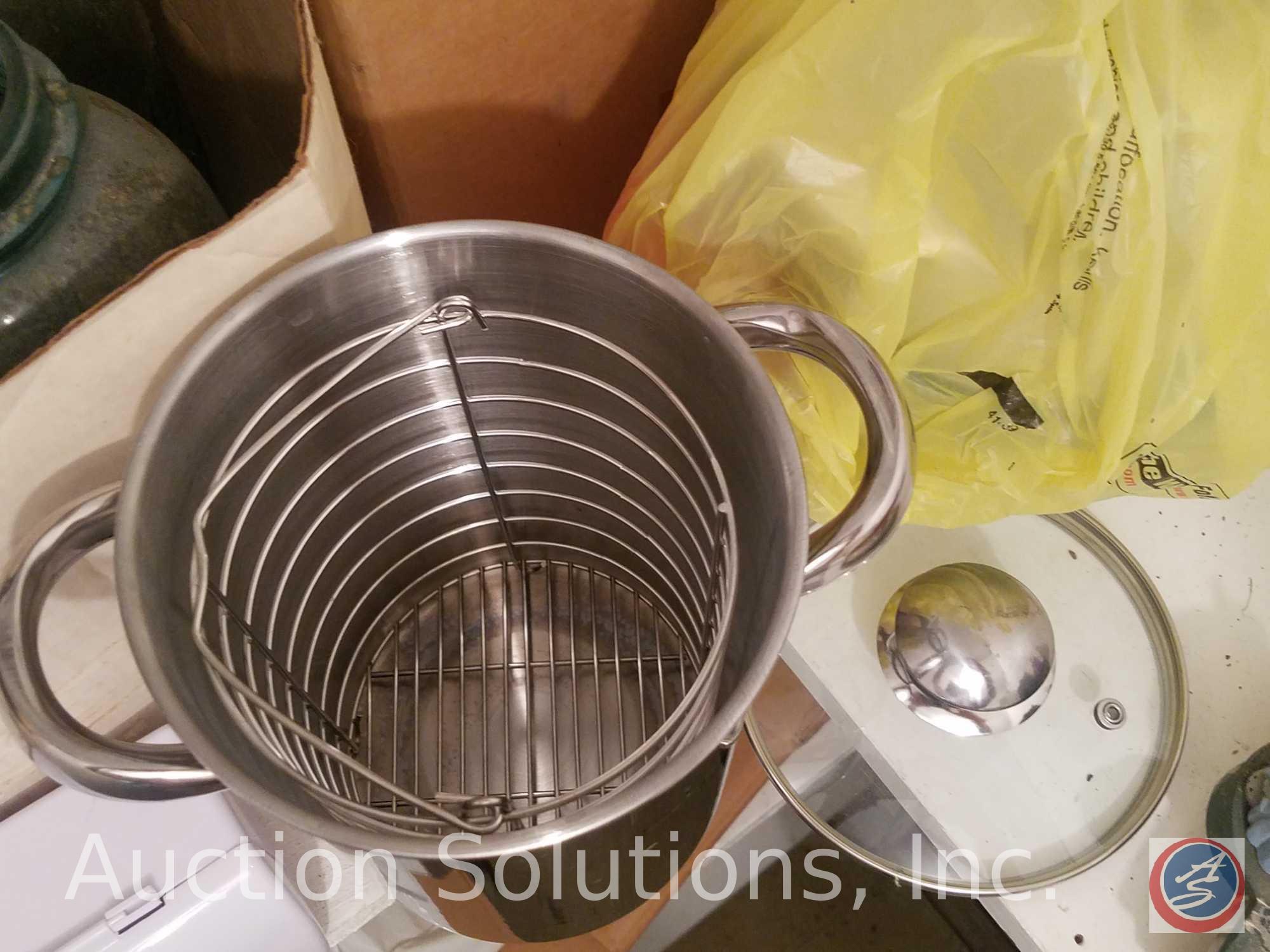 Antique Ball Mason Jars with Lids and Wire Hook, Flash Lights, Plant Stands on Wheels, More