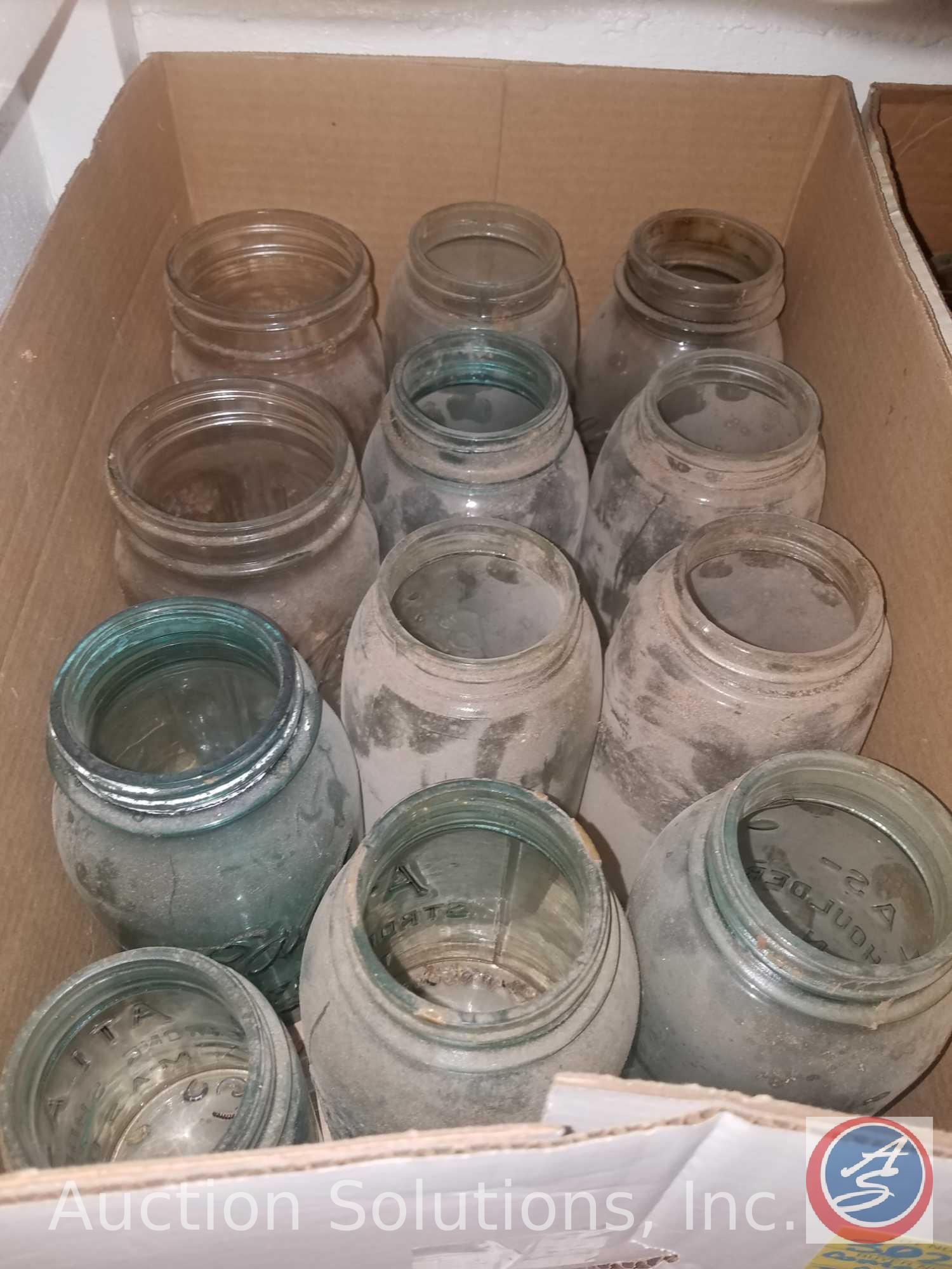 Antique Ball Mason Jars with Lids and Wire Hook, Flash Lights, Plant Stands on Wheels, More