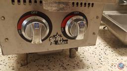 Star Max 2 Burner Gas Stove Top Model 602HF 12" x 27"
