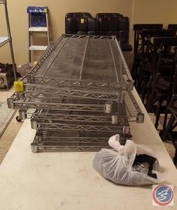 Ten Tier NSF Shelving (Disassembled)