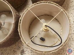 (4) Hanging Light Fixtures
