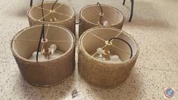 (4) Hanging Light Fixtures