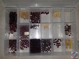 Large Assortment of Jewelry Beads, Threading Materials