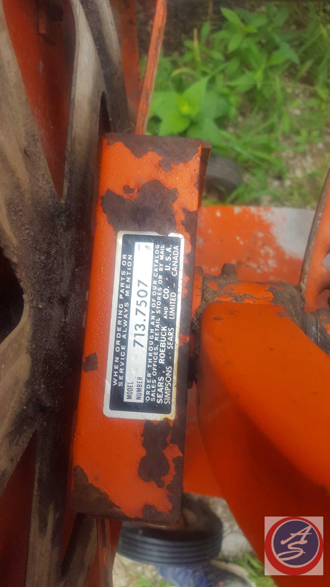 Sears Cement Mixer Model No. 713.7507