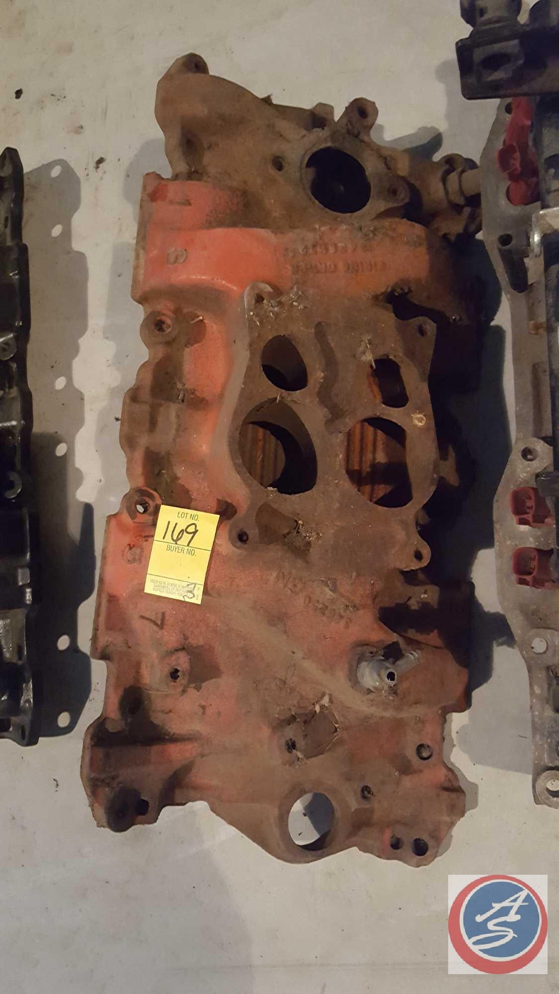 Chevy 4 Barrel Intake, (2) Chrysler Intake Manifolds