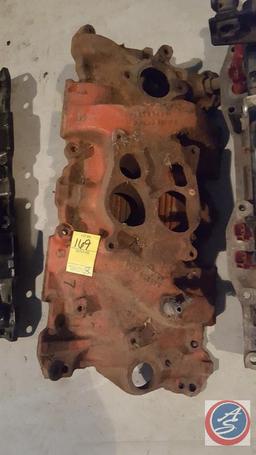 Chevy 4 Barrel Intake, (2) Chrysler Intake Manifolds