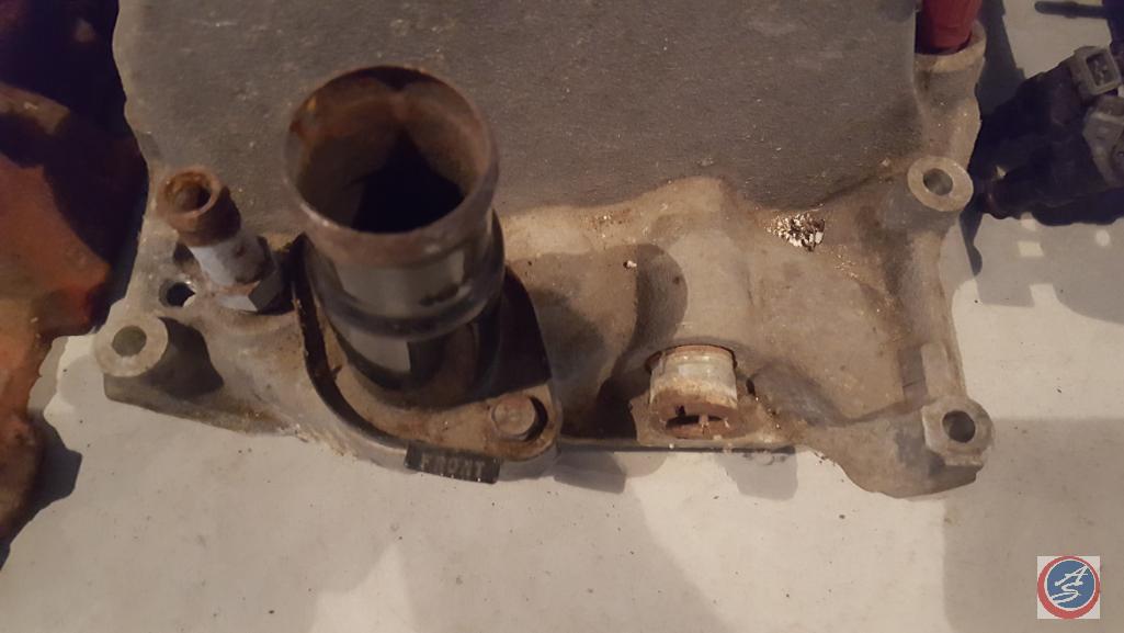 Chevy 4 Barrel Intake, (2) Chrysler Intake Manifolds