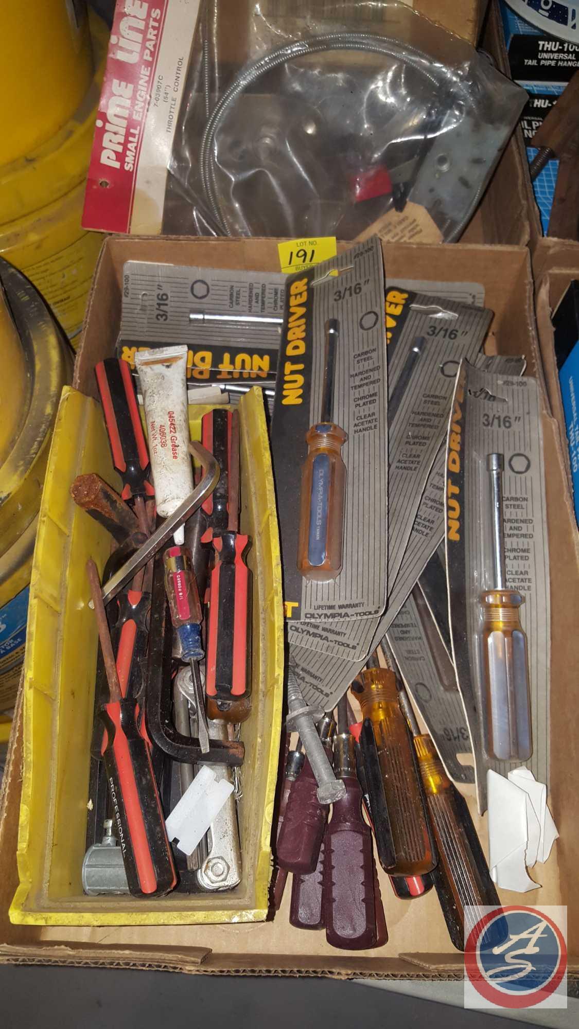 (10) 3/16" Olympia Tools Nut Driver {{NEW IN PACKAGE}}, Screw Drivers