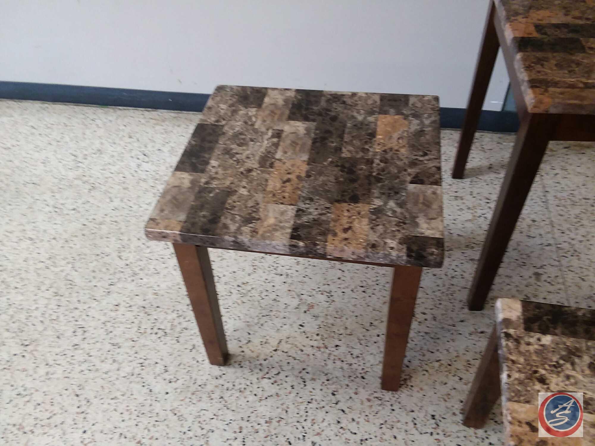 {{4X$BID}} Ashley Furniture Signature Series 4-Piece Occasional Table Set. Includes: Sofa Table 48"